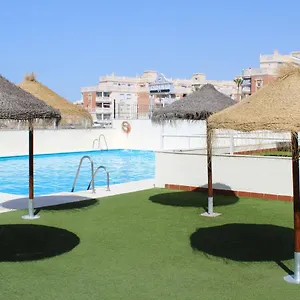 Apartamento Sol Y Playa Roquetas-ático Con Piscina, Solarium Y Garaje